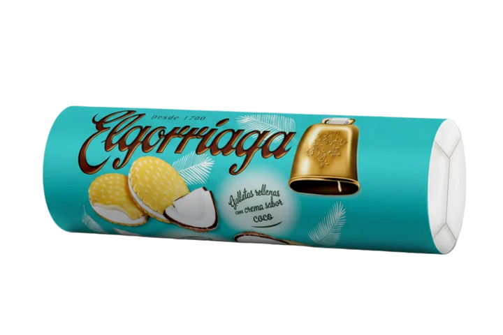 Elgorriaga Coconut Flavored Filled Biscuit (300 g) - Papaya Express