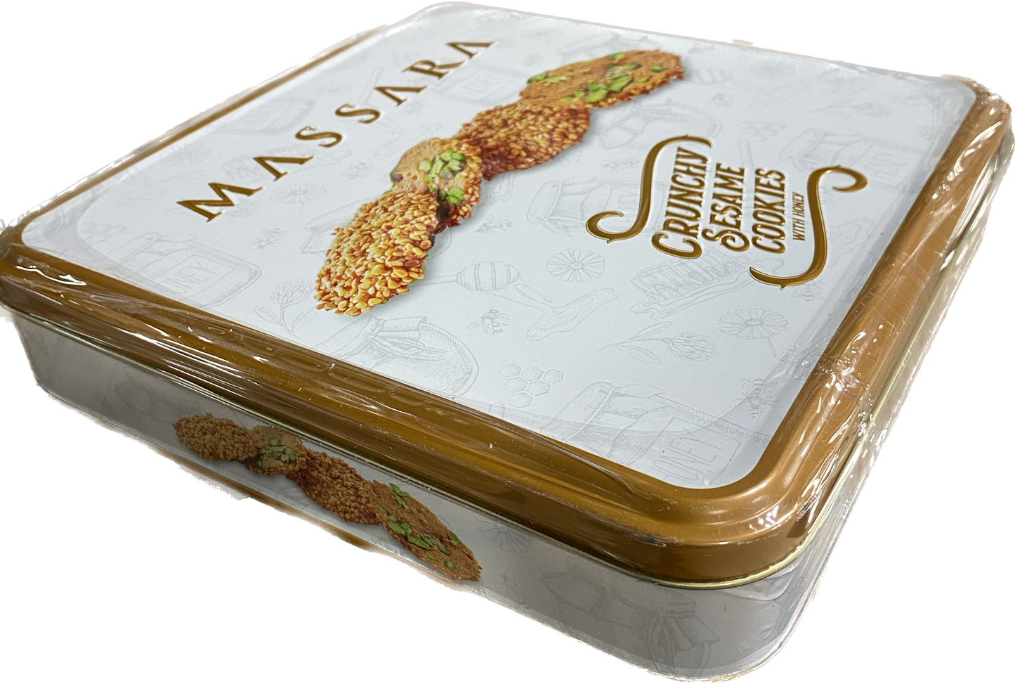 MASSARA CRUNCHY SESAME COOKIES (400G) - Papaya Express