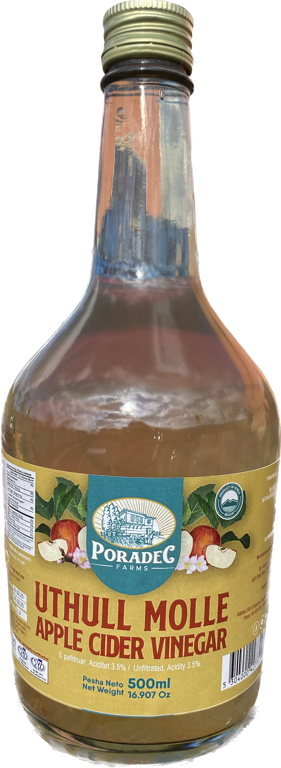 PORADEC APPLE CIDER VINEGAR (500G) - Papaya Express