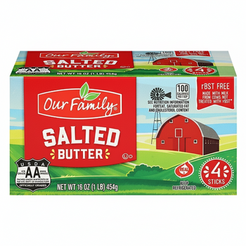 Our Family Salted Butter (1LB) - Papaya Express