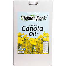NATURES SECRET CANOLA SALAD OIL 35LB - Papaya Express