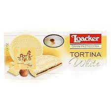 LOACKER TORTINA WHITE (125G) - Papaya Express