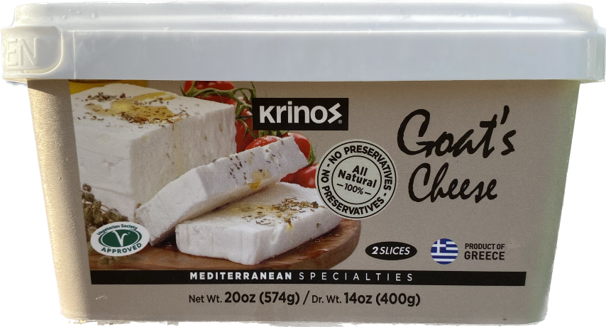 KRINOS GOAT CHEESE (400G) - Papaya Express