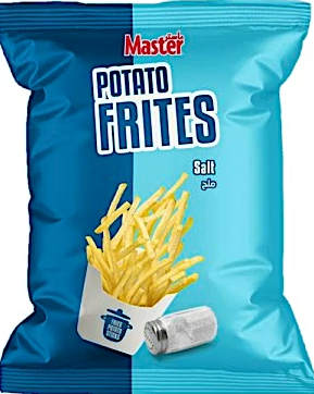 MASTER POTATO FRITES SALT (90G) - Papaya Express