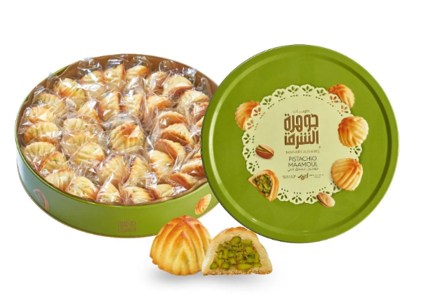 JAWHART ALSHARQ PISTACHIO MAAMOUL (750G) - Papaya Express