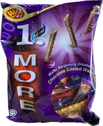 WIN 2 ONE MORE ASSORTED CHOCOLATE ROLLS(360G) - Papaya Express