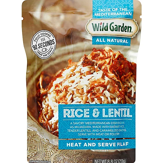 Wild Garden Rice & Lentle  (8.8 OZ) - Papaya Express