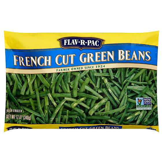 Flav.R.Pac French Cut Green Beans (12 OZ ) - Papaya Express