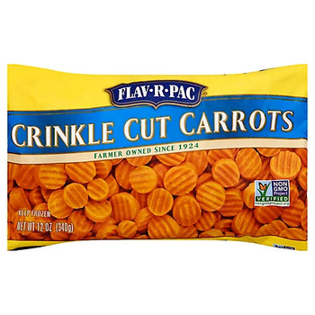 Flav.R.Pac Crinkle Cut Carrots ( 12 OZ ) - Papaya Express