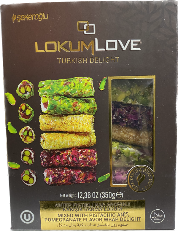 lokum Love Mixed Trukish Wrapped Delight(350G) - Papaya Express