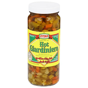 Ziyad Hot Giardiniera (16 oz) - Papaya Express