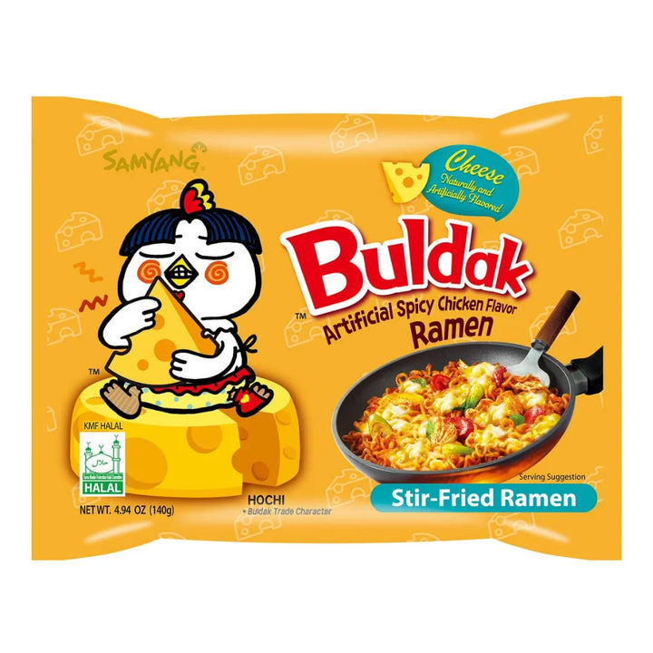 Samyang Buldak Spicy Chicken W/ Cheese Flavor (145g) - Papaya Express