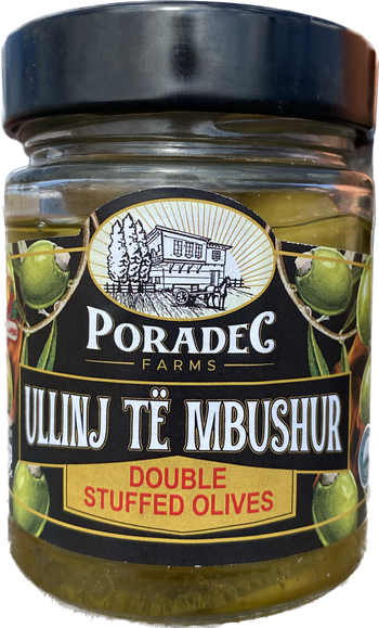 PORADEC DOUBLE STUFFED OLIVES IN SUNFLOWER OIL - Papaya Express