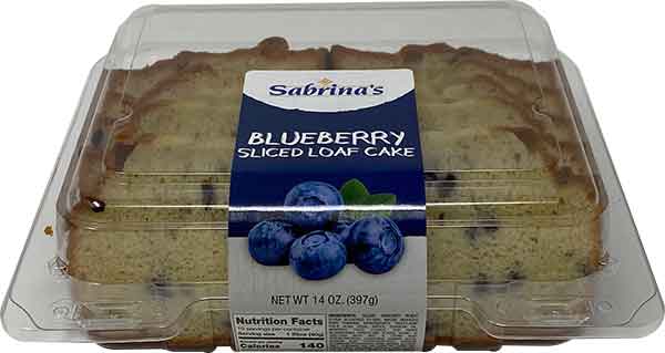 Sabrina's Cake Loaf Sliced Blueberry(14oz) - Papaya Express