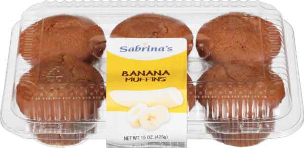 Sabrina's Banana Nut Muffin's (6CT)