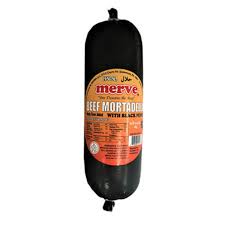 Merve Beef Mortadelle With Black Peppers (1 lb)