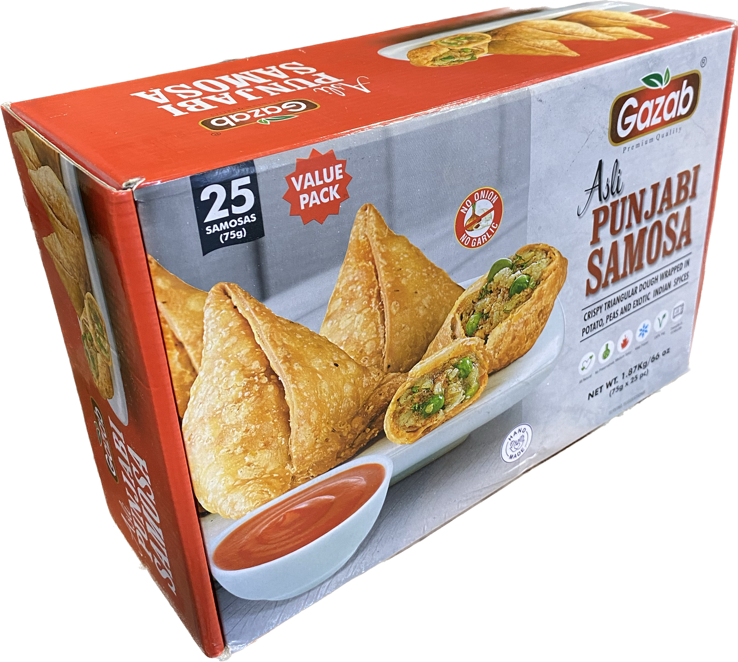 GAZAB ASLI PUNJABI SAMOSA (25 COUNT) - Papaya Express