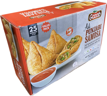 GAZAB ASLI PUNJABI SAMOSA (25 COUNT) - Papaya Express