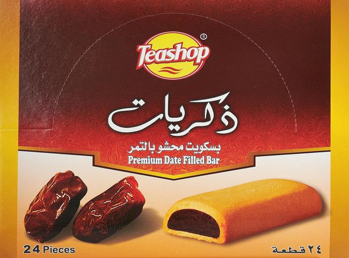 Teashop Zikrayat Date Filled Bars (24 pcs)