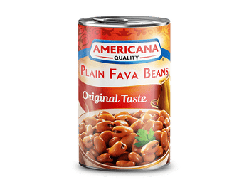 Americana Plain Fava Beans (14 oz) - Papaya Express
