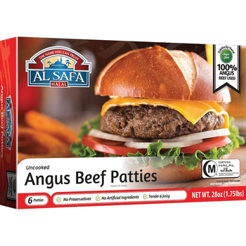 AlSafa Angus Beef Burgers(1.75lbs) - Papaya Express