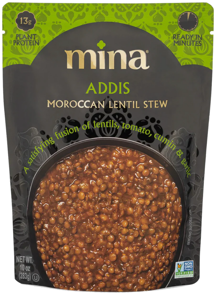 Mina Addis Moroccan Lentils (10 oz) - Papaya Express