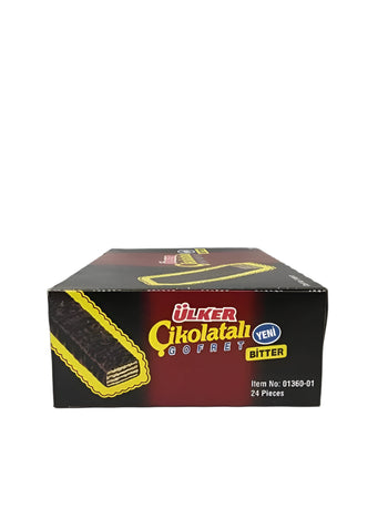 Ulker Cikolatali Dark Chocolate Gofret (24 ct) - Papaya Express