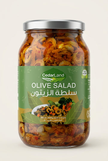 CedarLand Green Olive Salad (660g) - Papaya Express