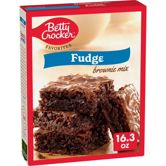 Betty Crocker Fudge Brownie Mix( 16.3oz) - Papaya Express