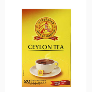 Horse Head Ceylon Black Tea Bags (20 CT) - Papaya Express