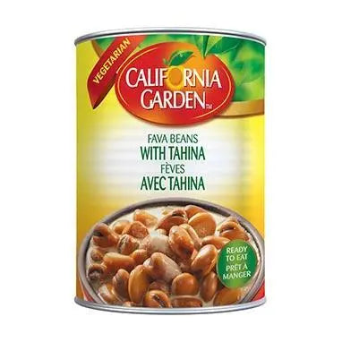 California Garden Fava With Tahini (450 G) - Papaya Express