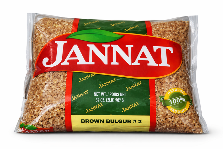 Jannat Brown Bulgur #2 (2 lb) - Papaya Express