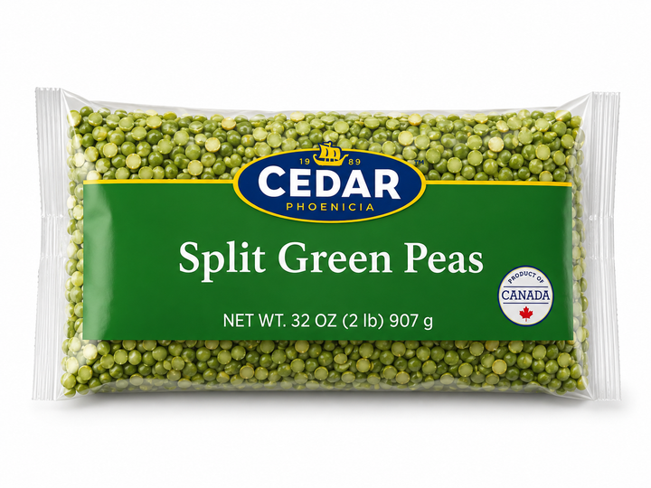 Cedar Split Green Peas (32 oz)