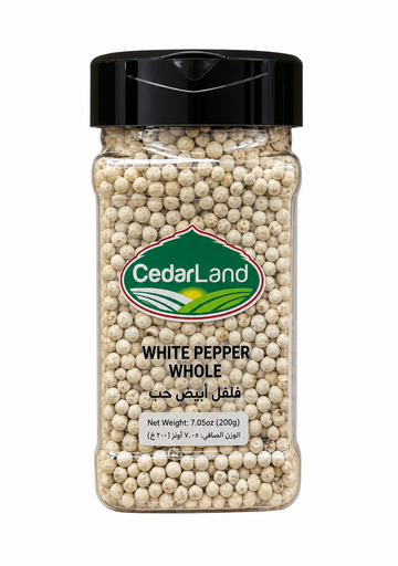 Cedarland Spices White Pepper Whole (200g) - Papaya Express