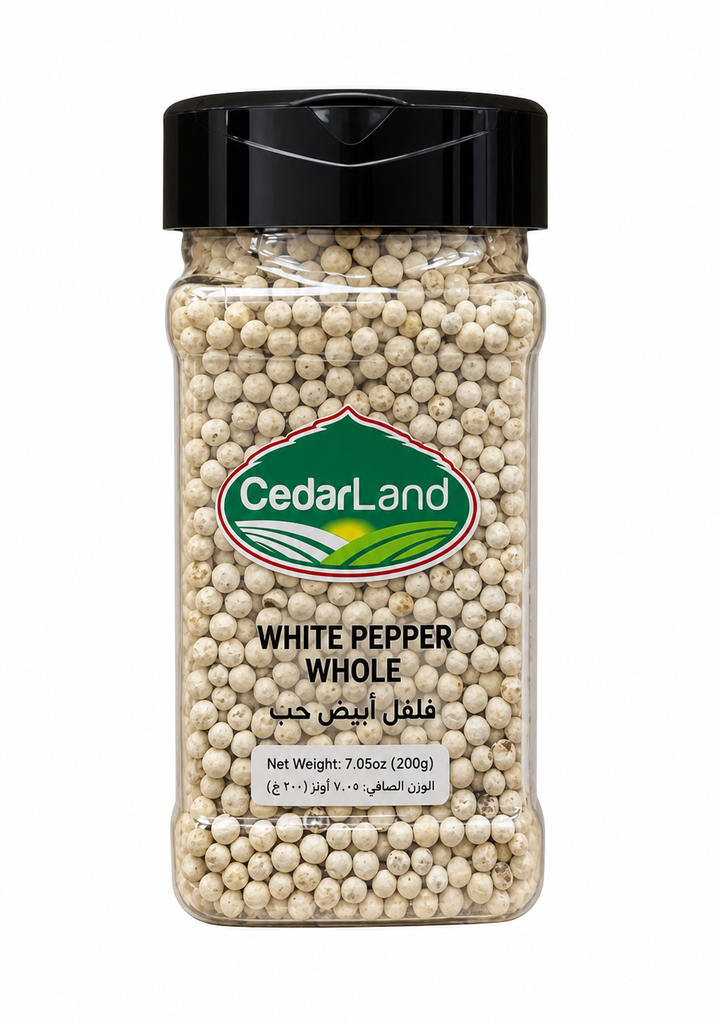 Cedarland Spices White Pepper Whole (200g) - Papaya Express