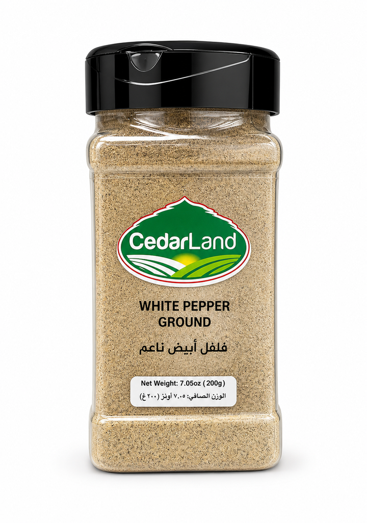Cedarland Spices White Pepper Ground (200g) - Papaya Express