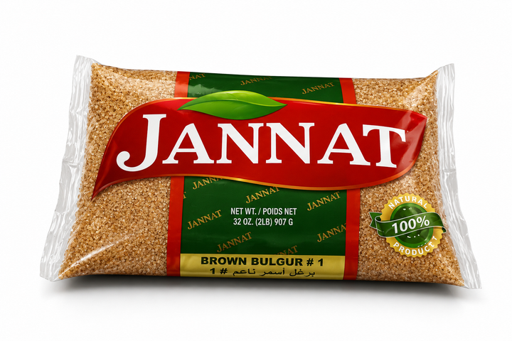 Jannat Brown Bulgur #1 (2 lb)