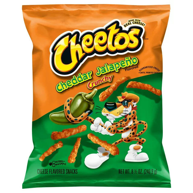 Cheetos Cheddar Jalapeño Chips ( 8 OZ ) - Papaya Express