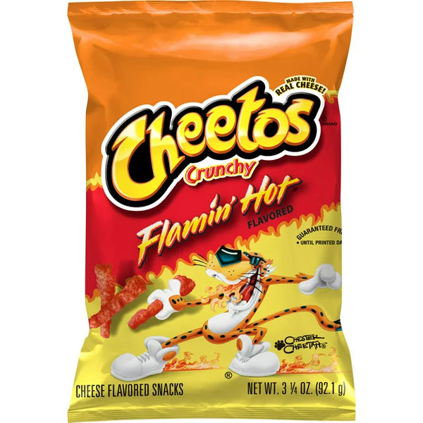 Cheetos Crunchy Flamin Hot ( 92.1G ) - Papaya Express