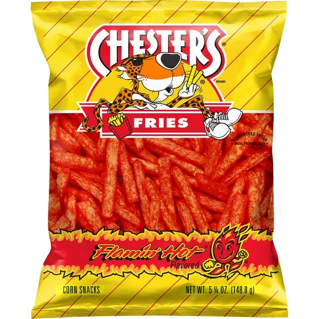 Chester's Fries Flamin Hot ( 5.25 OZ ) - Papaya Express