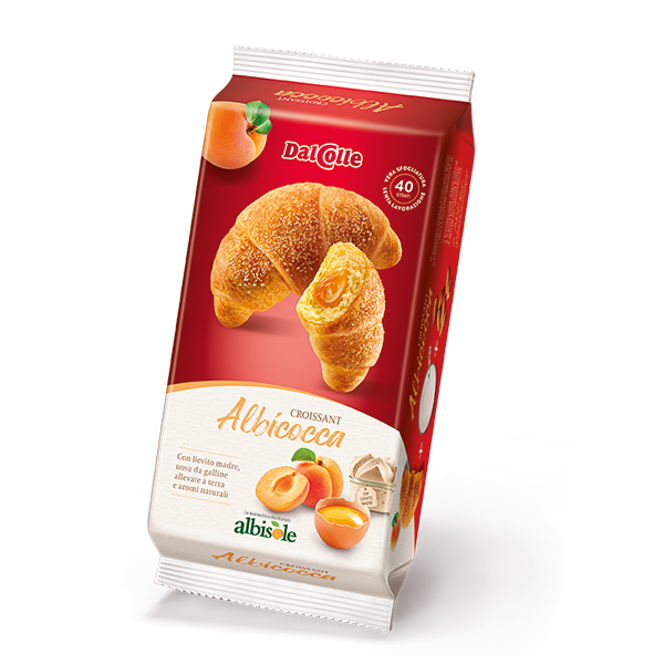 Dal Colle Croissants Apricot (225g) - Papaya Express