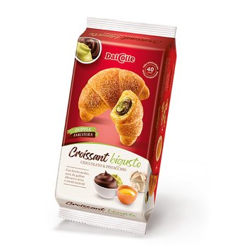 Dal Colle Croissants Choco/Pistachio Cream (250g) - Papaya Express