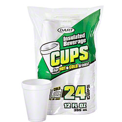 Dart Foam Cup, 24 Count