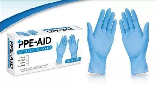 PPE-AID Nitrille Gloves XLRG(100ct) - Papaya Express