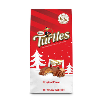 Turtles Original Milk Chocolate Pecan Holiday Bag (6.9oz) - Papaya Express