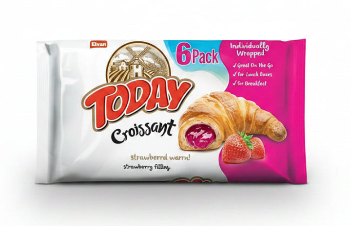 Today Croissant Strawberry filling (6pck)(9.52OZ)