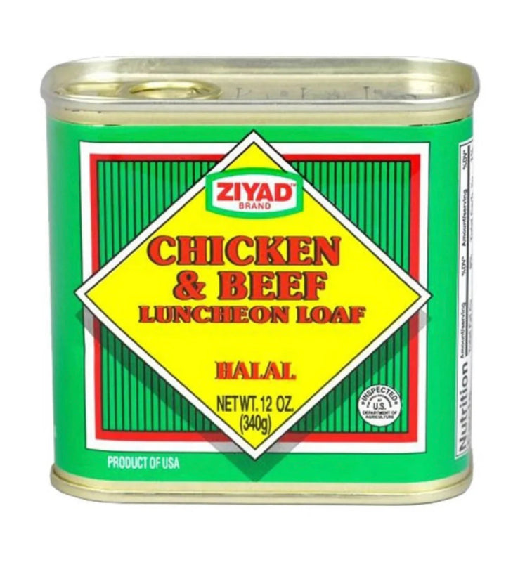 Ziyad Chicken & Beef Luncheon Loaf (340g) - Papaya Express