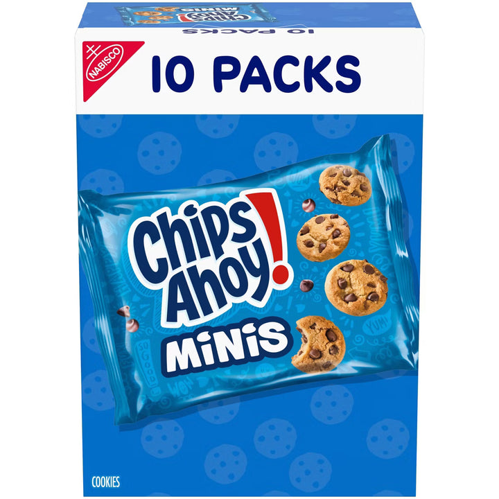 Chips Ahoy Mini Original Chocolate Chip Cookies Snack Pack (10oz/10ct) - Papaya Express