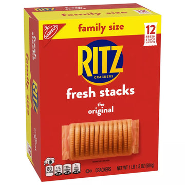 Ritz Original Crackers Fresh Stacks Family Size (1 LB) - Papaya Express