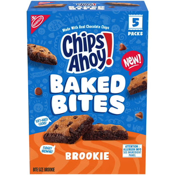 Chips Ahoy Baked Bites Brookie Snack Packs (7oz/5ct) - Papaya Express